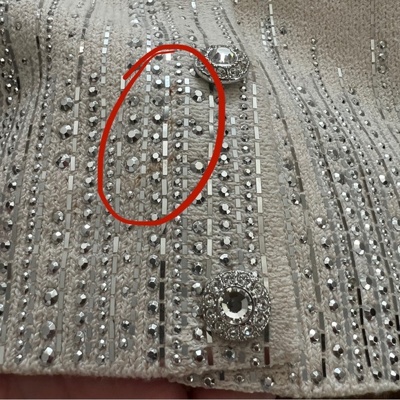 St John Evening Crystal Embellished Cardigan - Picture 14 of 15